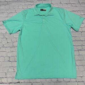 Callaway Blue Polo Shirt Classic Short Sleeve